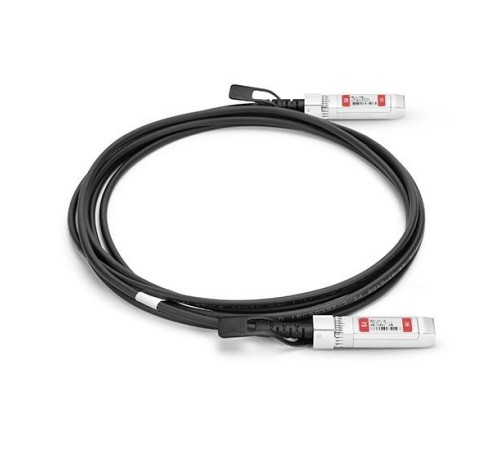Твинаксиальный медный кабель/ 3m (10ft) Generic Compatible 10G SFP+ Passive Direct Attach Copper Twinax Cable #74621 Твинаксиальный медный кабель/ 3m (10ft) Generic Compatible 10G SFP+ Passive Direct Attach Copper Twinax Cable #74621