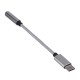 Переходник/ Переходник AUX GoPower Jack 3.5mm (f)-Type-C (m) 0.1м ПВХ с ЦАП белый (1/250)