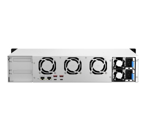 Сетевое хранилище без дисков/ SMB QNAP TS-873AeU-RP-4G NAS 8 HDD trays, 2x 2.5 GbE. 64-bit 4-core AMD V1500B 2,2 GHz, 4 GB. RAM (1*4 GB) up to 32GB (2*16 GB), 2 x M2 2280 (PCIe Gen3 x 1), 2xPSU W/o rail kit RAIL-B02 Сетевое хранилище без дисков/ SMB QNAP TS-873AeU-RP-4G NAS 8 HDD trays, 2x 2.5 GbE. 64-bit 4-core AMD V1500B 2,2 GHz, 4 GB. RAM (1*4 GB) up to 32GB (2*16 GB), 2 x M2 2280 (PCIe Gen3 x 1), 2xPSU W/o rail kit RAIL-B02