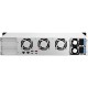 Сетевое хранилище без дисков/ SMB QNAP TS-873AeU-RP-4G NAS 8 HDD trays, 2x 2.5 GbE. 64-bit 4-core AMD V1500B 2,2 GHz, 4 GB. RAM (1*4 GB) up to 32GB (2*16 GB), 2 x M2 2280 (PCIe Gen3 x 1), 2xPSU W/o rail kit RAIL-B02
