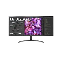 Монитор LCD 34'' 21:9 3440x1440(UWQHD) IPS, Curved, 60 Hz, 300 cd/m2, 1000:1, 5ms, 2xHDMI, DP, Tilt, 1Y, Black