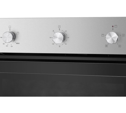 Шкаф духовой газовый MAUNFELD/ Шкаф духовой газовый MAUNFELD EOGC604S (с электрическим грилем), полезный объем 60 л, 5 режимов работы, гидролизная очистка, максимальная температура 250 С, таймер, конвекция, электроподжиг, автоматическое выключение, газ-ко