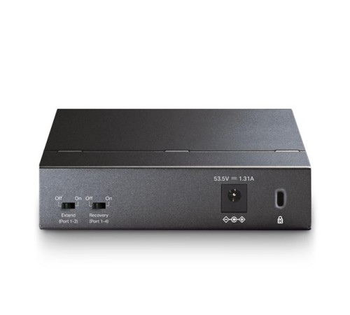 коммутатор TP-Link TL-SG1005P, 5-Port Gigabit Desktop Switch with  4-Port PoE+, 65 W