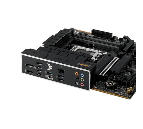Материнская плата ASUS TUF GAMING B760M-PLUS II, LGA1700, B760, 4*DDR5, 4*SATA, 3*M.2, 3*USB 3.2, 4*USB 2.0, Type-C, 1*PCIx16, 1*PCIx4, 1*PCIx1, DP+HDMI, mATX; 90MB1HD0-M0EAY0