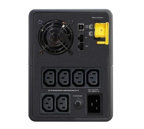 Источник бесперебойного питания APC Back-UPS 2200VA/1200W, 230V, AVR, 6xC13 Outlets, USB, 1 year warranty