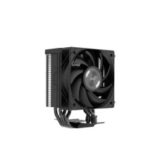 Кулер для процессора/ CPU Cooler SAMA X40 (200W, 4-pin PWM, 133.5mm, 4x6mm, 1x100mm, 50.1CFM, 35.2dBA, 2600RPM, S: 1851/1700/1200/115X, AM5/AM4, black)