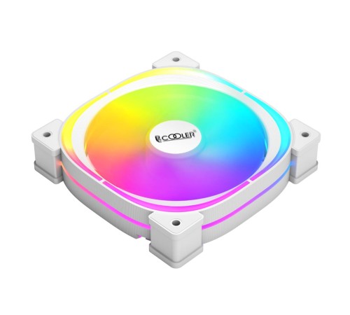 Кулер для корпуса/ Case Cooler PCCooler EF120 ARGB WH (120x120x25mm, 4-pin PWM, ARGB, 37.98CFM, 25.7dBA, 1500RPM, White) Кулер для корпуса/ Case Cooler PCCooler EF120 ARGB WH (120x120x25mm, 4-pin PWM, ARGB, 37.98CFM, 25.7dBA, 1500RPM, White)