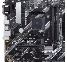 Материнская плата ASUS PRIME B450M-A II, AM4, B450, 4*DDR4, 6*SATA, 1*M.2, 6*USB 3.2, 3*PCIx16, 2*PCIx1, D-Sub+HDMI+DVI-D, mATX; 90MB15Z0-M0EAY0