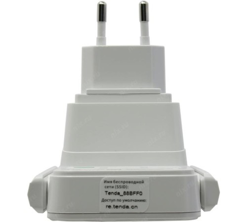 Удлинитель WiFi сигнала/ Tenda WiFi Range Extender A9 (WLAN 300Mbps, 2.4GHz, 802.11bgn, ) 2x int Antenna