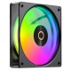 Вентилятор для корпуса Ocypus Gamma F12 Elite BK ARGB 3 IN 1, 120x120x25mm, 4-PIN PWM, 600-1800 RPM, 26 DBA MAX, HYDRO BEARING
