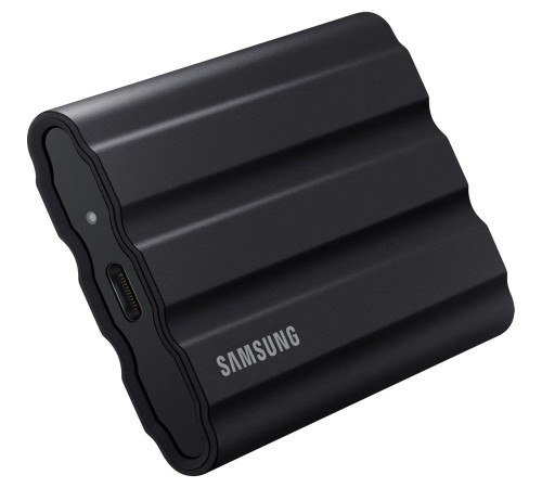 Внешние HDD и SSD/ Samsung External SSD T7 Shield, 1TB, Type C-to-C/A, USB 3.2 Gen2, R/W 1050/1000MB/s, IP65, 88x59x13mm, 98g, Black (12 мес.) Внешние HDD и SSD/ Samsung External SSD T7 Shield, 1TB, Type C-to-C/A, USB 3.2 Gen2, R/W 1050/1000MB/s, IP65, 88x59x13mm, 98g, Black (12 мес.)
