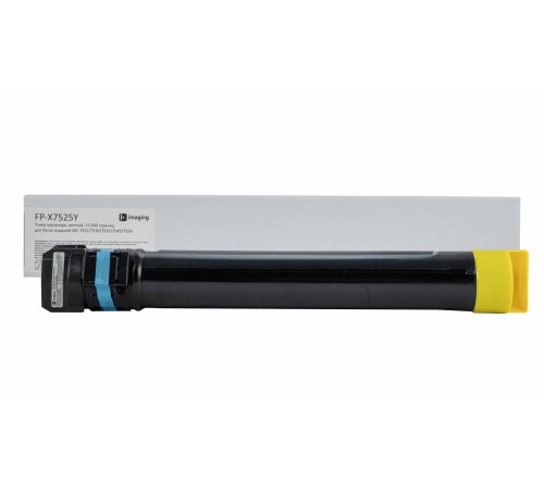 Тонер-картридж F+ imaging, желтый, 15 000 страниц, для Xerox моделей WC 7525/7530/7535/7545/7556 (аналог 006R01518), FP-X7525Y