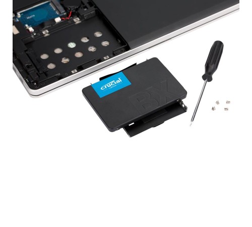 Твердотельный накопитель/ Crucial SSD BX500, 500GB, 2.5" 7mm, SATA3, 3D TLC, R/W 550/500MB/s, IOPs 95 000/61 000, TBW 120, DWPD 0.2 (12 мес.) Твердотельный накопитель/ Crucial SSD BX500, 500GB, 2.5" 7mm, SATA3, 3D TLC, R/W 550/500MB/s, IOPs 95 000/61 000, TBW 120, DWPD 0.2 (12 мес.)