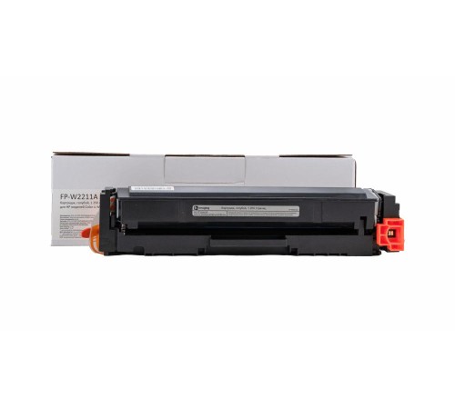 Картридж F+ imaging, голубой, 1 250 страниц, для HP моделей Color LJ M255dw/M282nw/M283cdw (аналог W2211A(207A), работает до версии прошивки 20230321), FP-W2211A (Мятая упаковка)