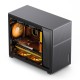 Корпус без блока питания/ Case JONSBO D31 MESH, Mini-Tower, TG, no fan, 1xUSB-A 3.2 + 1xUSB-C 3.2, mATX, mDTX, mITX Black