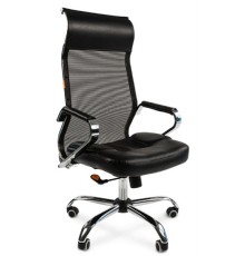 Офисное кресло Chairman 700    Россия     экопремиум черный/сетка н.м.
