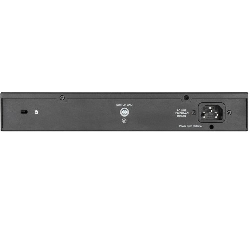 Коммутатор/ DES-1018MPV2,DES-1018MPV2/A1A Unmanaged Switch 16x100Base-TX PoE, 2xCombo 1000Base-T/SFP, PoE Budget 247W, Long-range PoE up to 250m, metal case