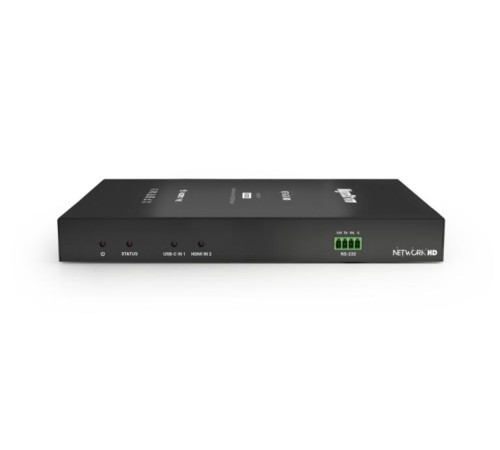 Передатчик Передатчик NetworkHD 500 серии 4K60 4:4:4 JPEG2000 с HDMI и USB-C входами, поддержка Dante AV