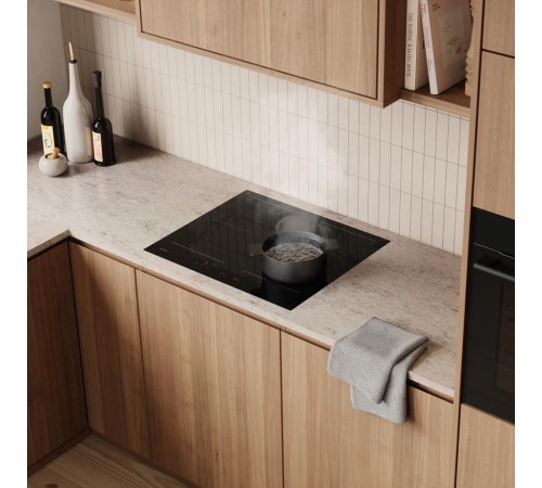 Варочная панель ASKO/ Арт. 745340; Варочная панель ASKO, индукционная, 60 см, 4 зоны нагрева, 12 уровней мощности + Boost, автоматическое распознавание посуды, слайдерное управление, Auto Bridge, пауза, автоматические программы Plus, таймер, индикация ост