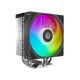 Кулер для процессора ID-COOLING FROZN A410 SE ARGB LGA1700/1200/115X/AM5/AM4 (10шт/кор, TDP 180W, PWM, 4 тепл.трубки прямого контакта, ARGB FAN 120mm, черный) RET