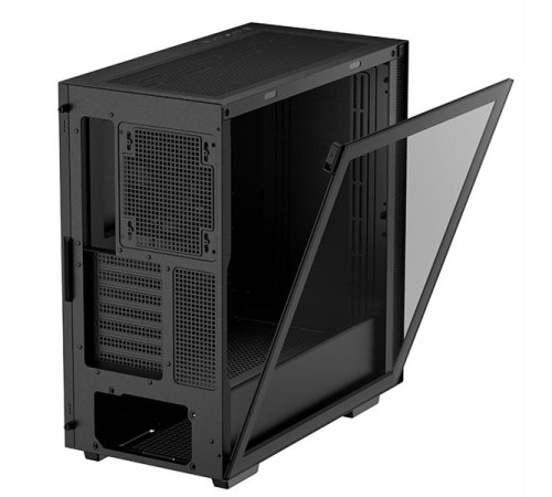 корпус Deepcool CH510 без БП, боковое окно (закаленное стекло), 1x120мм вентилятор сзади, черный, ATX