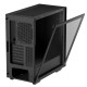 корпус Deepcool CH510 без БП, боковое окно (закаленное стекло), 1x120мм вентилятор сзади, черный, ATX