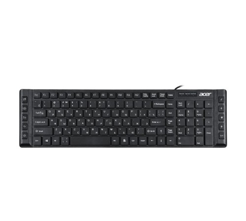 Клавиатура/ Клавиатура Acer OKW010 USB slim Multimedia black