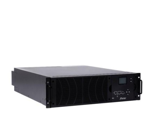 Источник бесперебойного питания/ POWERMAN Online 6000 RT, LCD, double conversion UPS, rack / tower, 6000VA, 5400W, terminal block. Protection against short circuit, surge bursts, overload, battery discharge and overcharge, USB, RS232, SNMP, EPO. 443x580x1