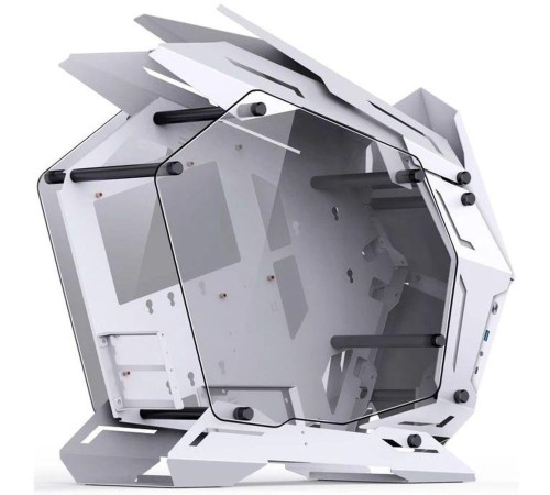 Корпус без блока питания/ Case JONSBO MOD-3 MINI, Midi-Tower, TG, no fans, 1xUSB-A 3.0 + 1xUSB-C 3.2, mATX, mITX White