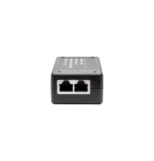 PoE-инжектор Gigabit Ethernet/ PoE-инжектор Gigabit Ethernet на 1 порт, мощностью до 30W. Совместим с оборудованием PoE IEEE 802.3af/at (без автоматического определения PoE) Мощность PoE на порт - до 30W. Напряжение PoE - 48V(конт. 1,2(+), 3,6(-)). Порты: