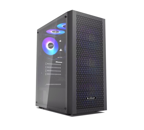 Корпус без блока питания/ Case PCCooler MA100 MESH BK, Midi-Tower, TG, Mesh, 3x120mm ARGB, 1xUSB-A 3.0 + 2xUSB-A 2.0, ATX, mATX, mITX Black Корпус без блока питания/ Case PCCooler MA100 MESH BK, Midi-Tower, TG, Mesh, 3x120mm ARGB, 1xUSB-A 3.0 + 2xUSB-A 2.0, ATX, mATX, mITX Black