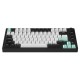 Клавиатура проводная Dareu EK75 White-Black (белый/черный) (Мятая упаковка)