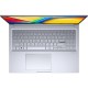 Ноутбук/ ASUS K3605ZF-RP753 16"(1920x1200 (матовый, 144Hz) IPS)/Intel Core i5 12500H(2.5Ghz)/16384Mb/512PCISSDGb/noDVD/Ext:nVidia GeForce RTX2050(4096Mb)/Cam/BT/WiFi/50WHr/war 1y/1.8kg/Cool Silver/DOS