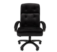 Офисное кресло Chairman 442 ткань R 015 черный (черный пластик)