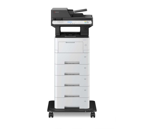 МФУ лазерное Kyocera ECOSYS MA4500x (A4), монохромное, Printer/Scanner/Copier, 1200x1200 dpi, 45 ppm, 1 GB, 1.2 GHz, tray 100+500 sheets, RADF 75 sheets, USB+Ethernet, Duplex, EcoPrint, drum 300k, starter toner 6k (Вскрытая упаковка) МФУ лазерное Kyocera ECOSYS MA4500x (A4), монохромное, Printer/Scanner/Copier, 1200x1200 dpi, 45 ppm, 1 GB, 1.2 GHz, tray 100+500 sheets, RADF 75 sheets, USB+Ethernet, Duplex, EcoPrint, drum 300k, starter toner 6k (Вскрытая упаковка)