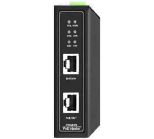 Инжектор/ OSNOVO Промышленный PoE-инжектор Gigabit Ethernet на 90W с бустером напряжения