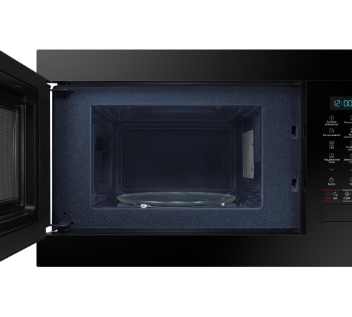 встраиваемая микроволновая печь Samsung Built-in microwave oven; product dimensions (WxHxD) 595x380x306 mm; 22 liters. ; Bioceramics; Output power (microwaves) 850 watts