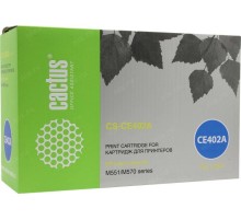 -/ Картридж лазерный Cactus CS-CE402A CE402A желтый (6000стр.) для HP CLJ M551 series