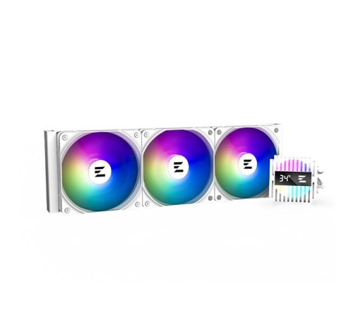 Система водяного охлаждения Zalman CPU Liquid Cooler 360mm, ARGB, white