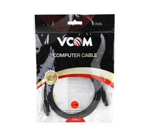 Кабель/ Оптический кабель ODT (Toslink)-M -- > ODT (Toslink)-M ,1,5m, VCOM <CV905-1.5M>