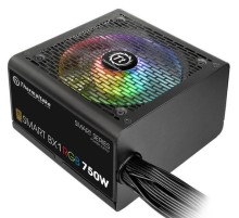 Блок питания Thermaltake Smart BX1 RGB (PS-SPR-0750NHSABE-1), 750W, APFC, 80+ Bronze, non-modular