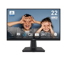 Монитор MSI PRO MP225 21.5" 16:9 FHD(1920x1080) IPS Flat,1ms(MPRT),1300:1,100M:1,250nit,178/178,HDMI 1.4,VGA(D-Sub),Tilt,VESA,100Hz,Black,1y war-ty