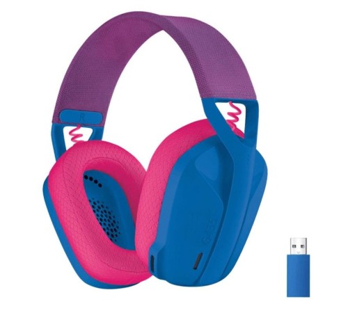 Гарнитура беспроводная игровая Logitech G435 Wireless Gaming Headset - Blue (M/N: A00149, A00150) (Мятая упаковка) Гарнитура беспроводная игровая Logitech G435 Wireless Gaming Headset - Blue (M/N: A00149, A00150) (Мятая упаковка)