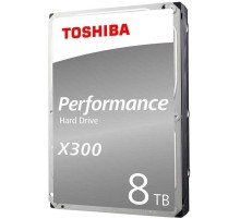 Жесткий диск/ HDD Toshiba X300 SATA3 8Tb 3.5" 7200 256Mb RTL (analog HDWR180UZSVA, HDWR180EZSTA)