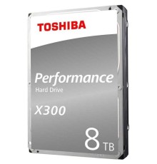 Жесткий диск/ HDD Toshiba X300 SATA3 8Tb 3.5" 7200 256Mb RTL (analog HDWR180UZSVA, HDWR180EZSTA)