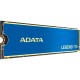 Твердотельный накопитель/ ADATA SSD LEGEND 710, 512GB, M.2(22x80mm), NVMe 1.4, PCIe 3.0 x4, 3D NAND, R/W 2400/1000MB/s, IOPs 90 000/150 000, TBW 130, DWPD 0.23, with Heat Sink (3 года)