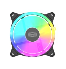 Кулер для корпуса/ Case Cooler PCCooler F3 T120 ARGB BK 3IN1 (120x120x25mm, 4-pin PWM, ARGB, 46CFM, 21.6dBA, 1800RPM, Black, 3pcs)