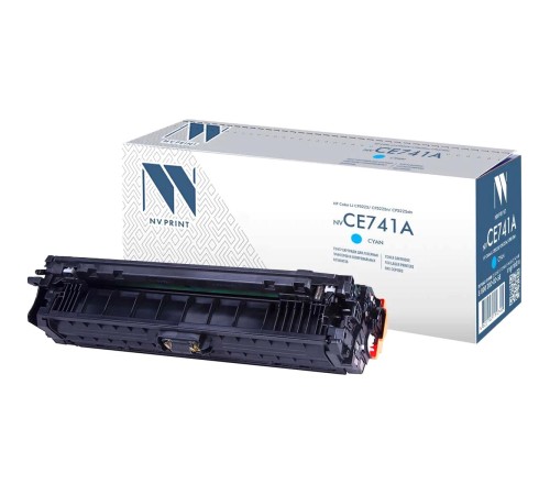 -/ Тонер-картридж NVP NV-CE741A Cyan для HP Color LaserJet CP5225/ CP5225n/ CP5225dn (7300k) -/ Тонер-картридж NVP NV-CE741A Cyan для HP Color LaserJet CP5225/ CP5225n/ CP5225dn (7300k)