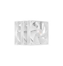 Вентилятор для корпуса Ocypus Delta F12 WH 3 IN 1, 120x120x25mm, 4-PIN PWM, 500-2000 RPM, 29 DBA MAX, HYDRO BEARING