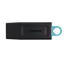 Флэш USB Kingston 64GB USB3.2 Gen 1 DataTraveler Exodia (Black + Teal)/ Kingston 64GB USB3.2 Gen 1 DataTraveler Exodia (Black + Teal)